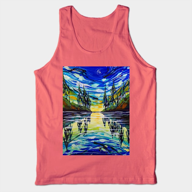 Dance of Lights Tank Top by StephaniePerryArt